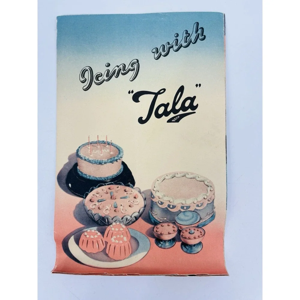Vintage Tala Icing Set Includes 6 Tips and Instructions Original Box